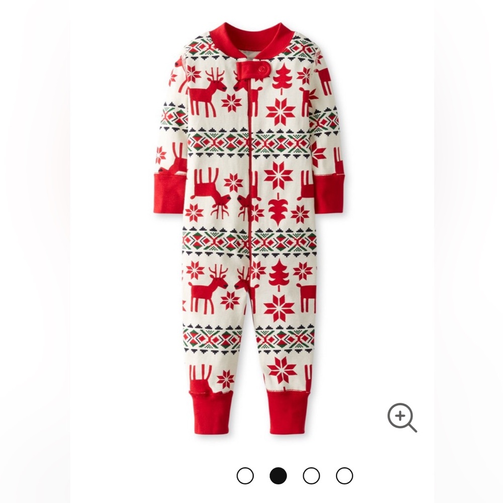 Hanna Andersson. Size 3t. Holiday zip sleeper.